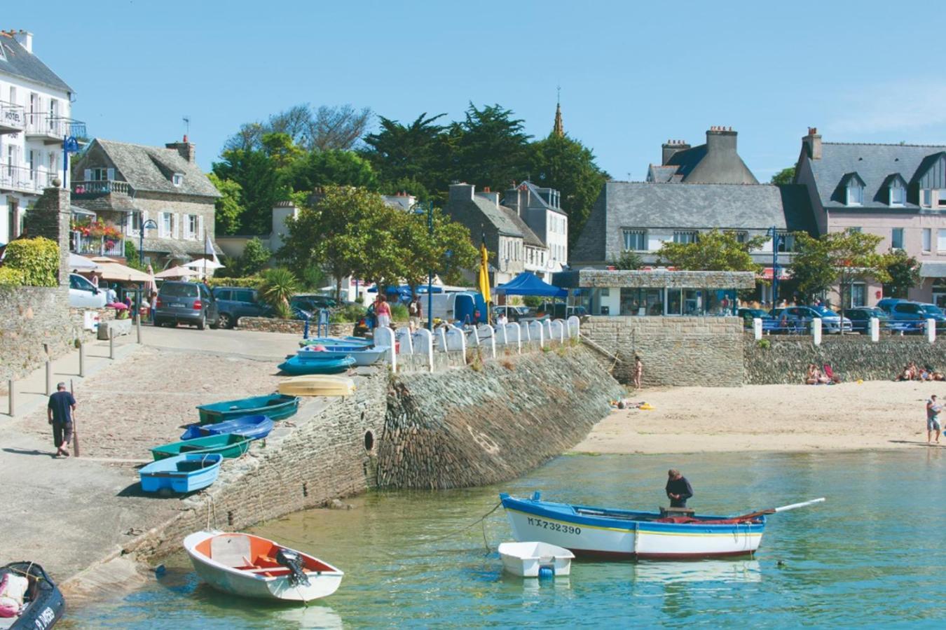 Charmante Maison De Ville A 6 Km De La Mer Lanmeur Exterior photo
